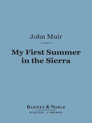 cover image of My First Summer in the Sierra